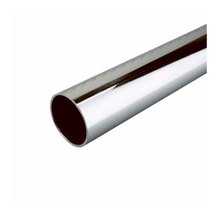 Knape & Vogt 6' CHR STL Closet Pole 0015-6CH